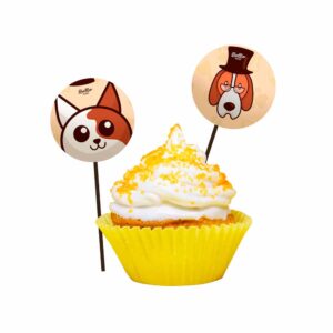 Bandeirinha Doce Pets Bello Festas 8x8