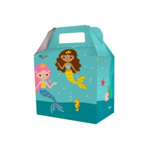Caixa Surpresa Festa das Sereias Bello Festas 8x8
