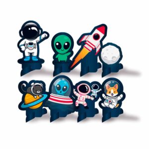 Decoração de Mesa Astronauta Bello Festas 8x8