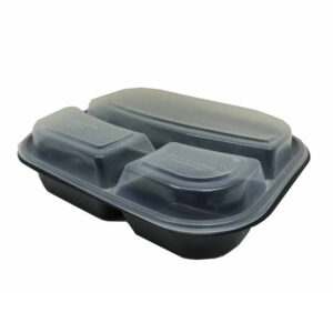 Kit Tampa Bandeja PP Refeição 1150mL 4×10