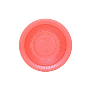 Prato PS 15 Fundo Vermelho Perolado Bello Festas 50x10