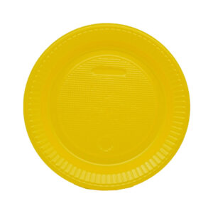 Prato PS 18 Raso Amarelo Perolado Bello Festas 50x10