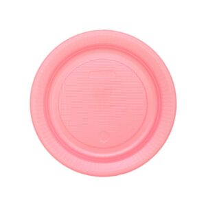 Prato PS 15 Raso Rosa Perolado Bello Festas 50x10