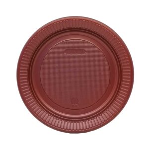 Prato PS 18 Raso Vinho Bordô Bello Festas 50x10