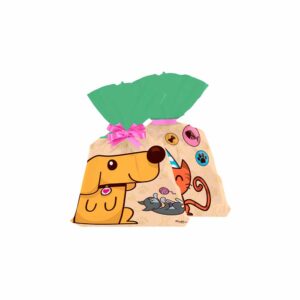 Sacola Surpresa Pets Bello Festas 8x8