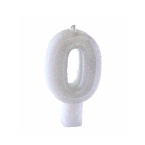 Vela Big 0 Branco Bello Festas 10x1