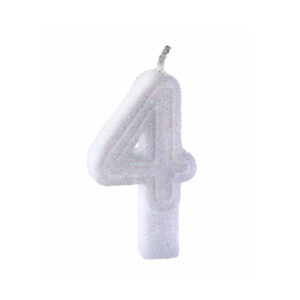 Vela Big 4 Branco Bello Festas 10x1