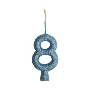 Vela Tubular 8 Tiffany Bello Festas 10x1