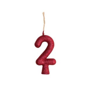 Vela Tubular 2 Pink Bello Festas 10x1