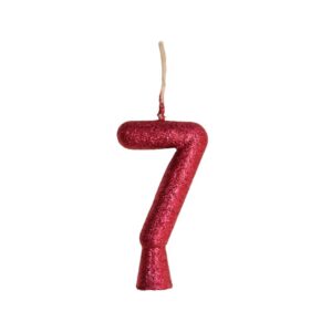 Vela Tubular 7 Pink Bello Festas 10x1