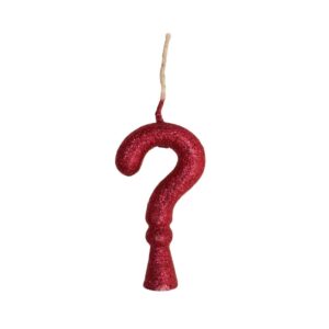 Vela Tubular Interrogação Pink Bello Festas 10x1